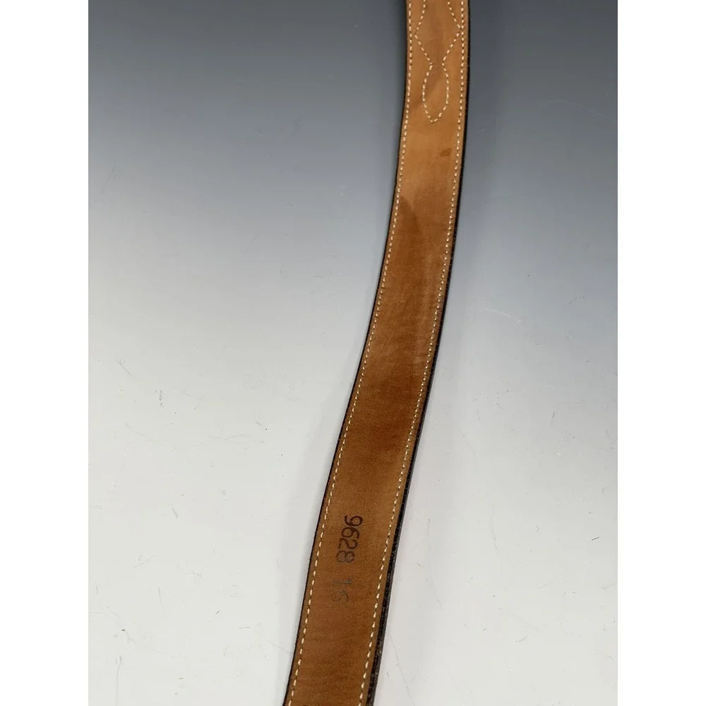 Janie Fricke Collection by circle Y Leather SM‎ Belt Vintage 80's Rodeo Snake